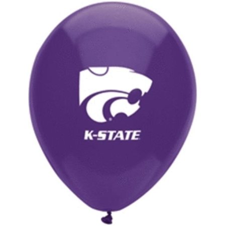 MAYFLOWER DISTRIBUTING Qualatex 53109 10 Count 11 in. Kansas State Latex Balloon 53109